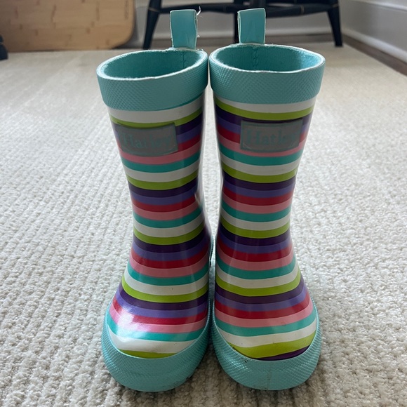 Hatley Kids Striped Rain Boots - Picture 1 of 7